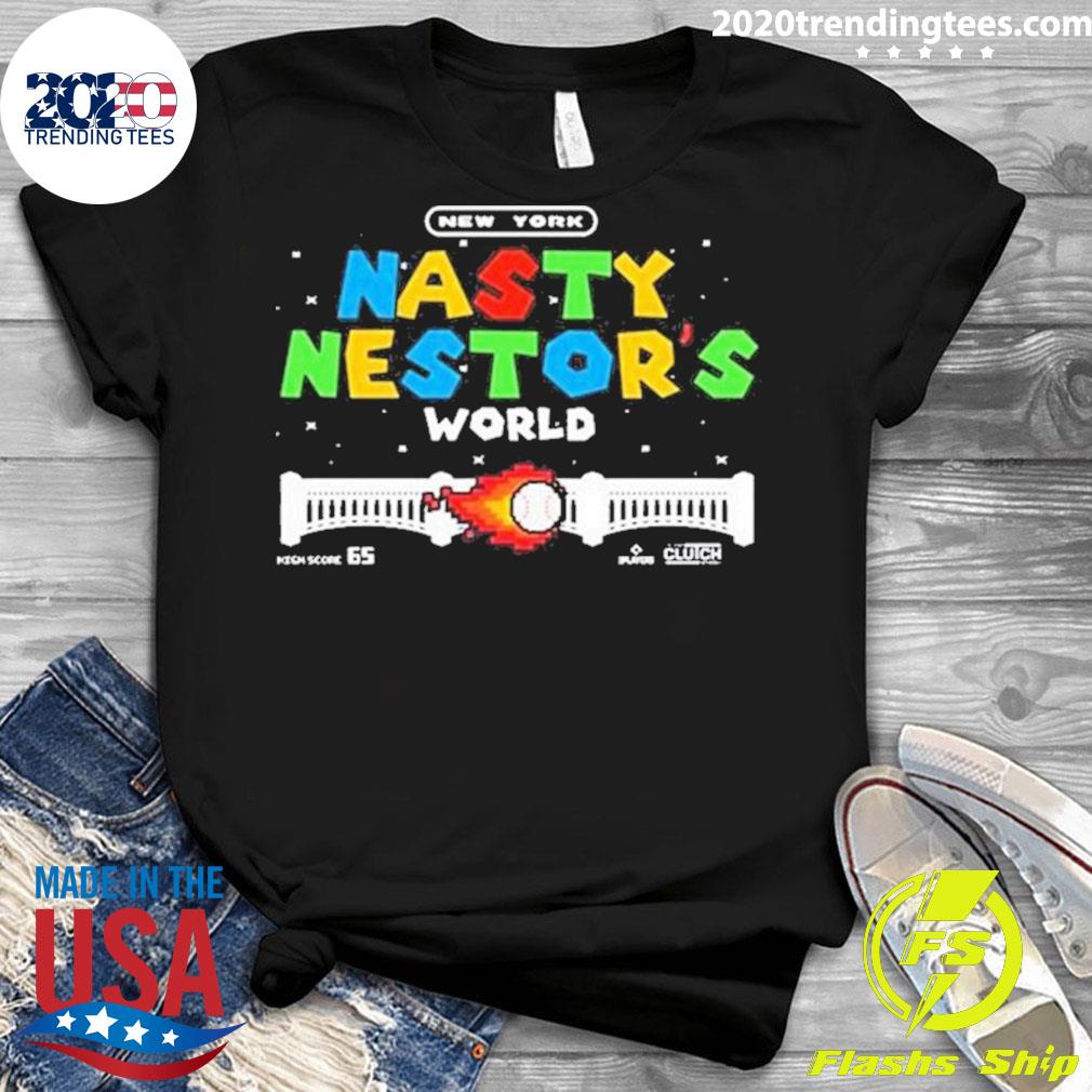 Mario Nestor Cortes World New York Yankees T-shirt