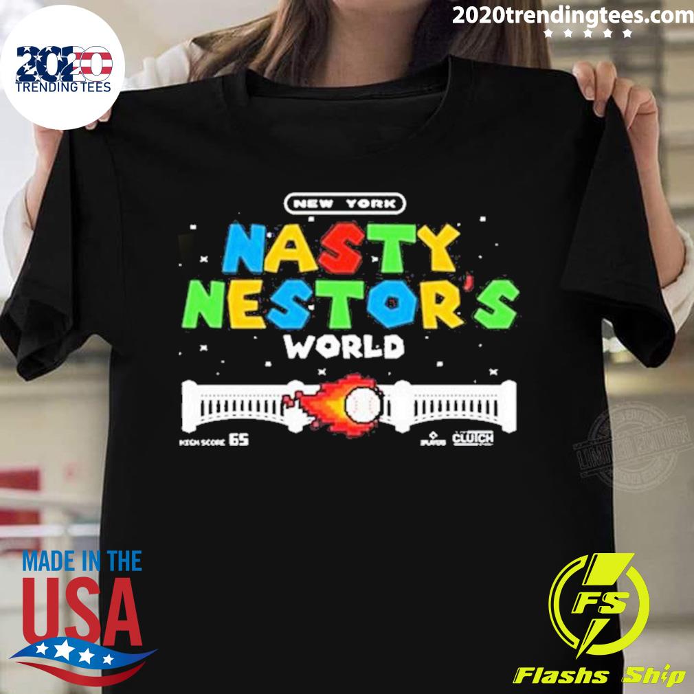 Mario Nestor Cortes World New York Yankees T-shirt