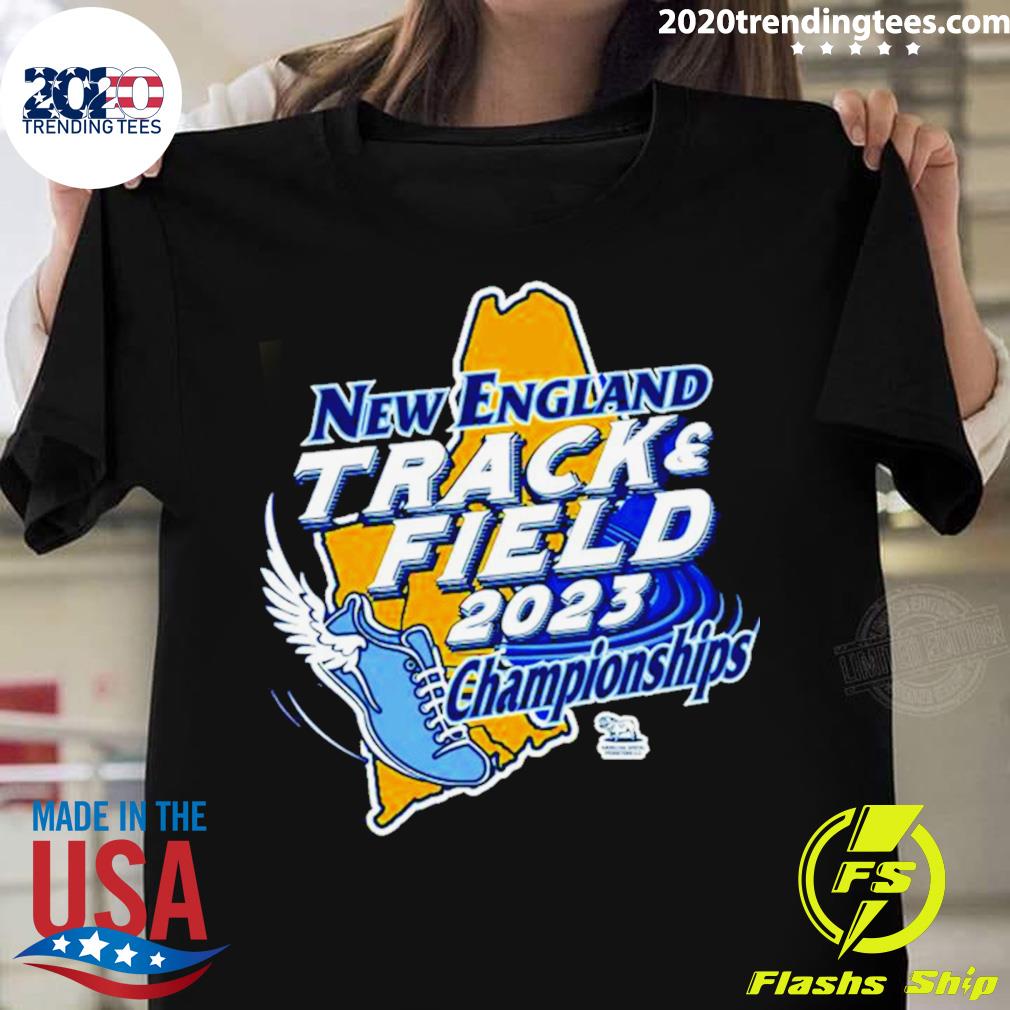 Official new england track and field 2023 championships T-shirt