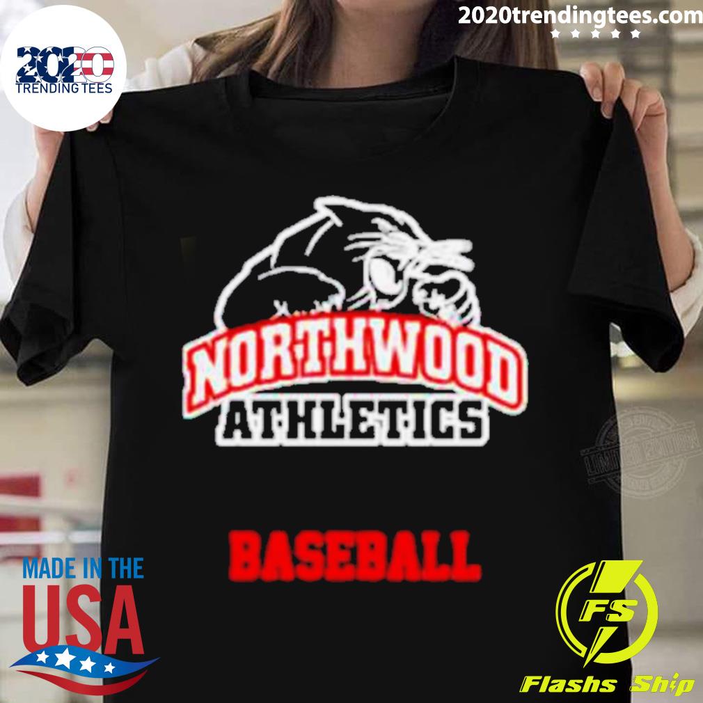 Official northwood athletics baseball T-shirt