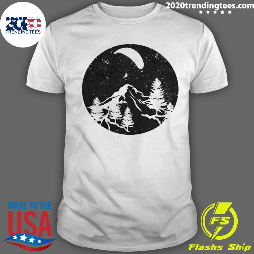 Official paragliding Mountains T-shirt