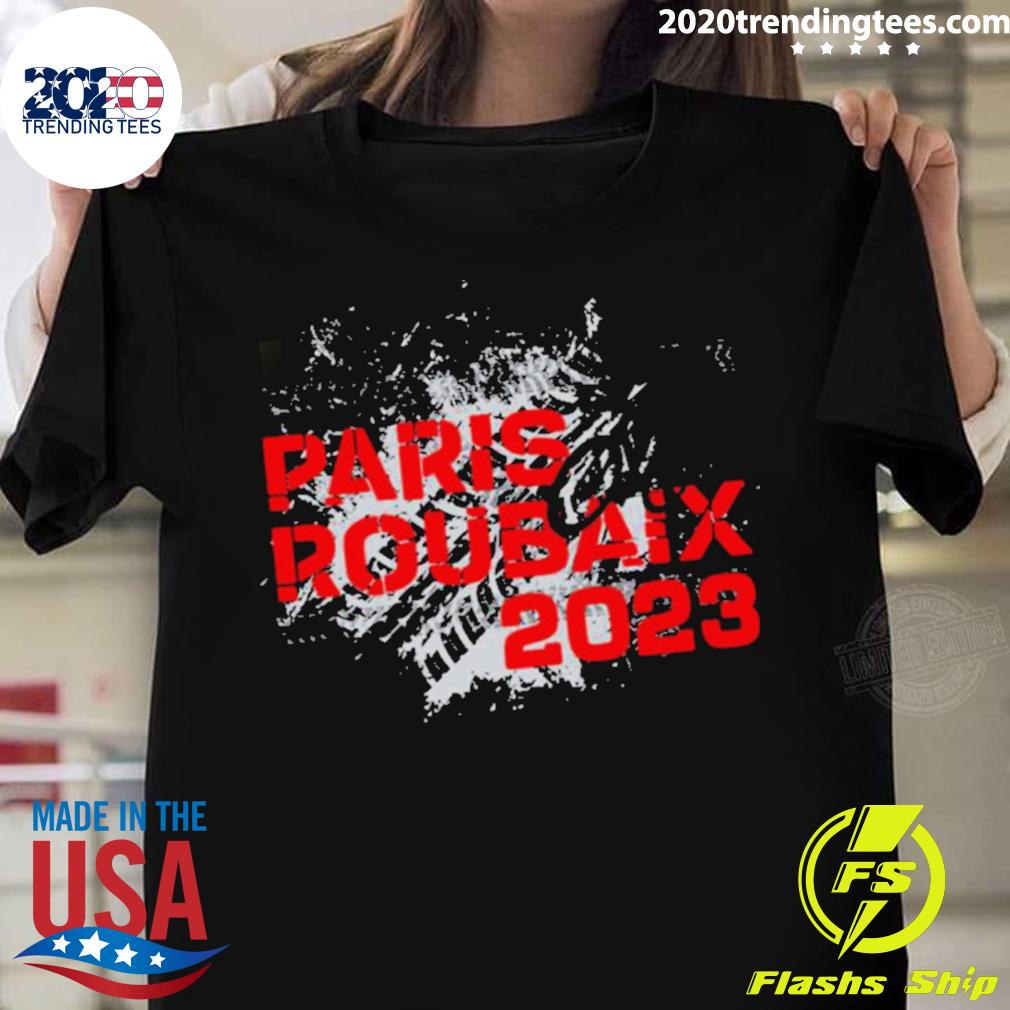 Official paris Roubaix Road Cycling 2023 T-shirt