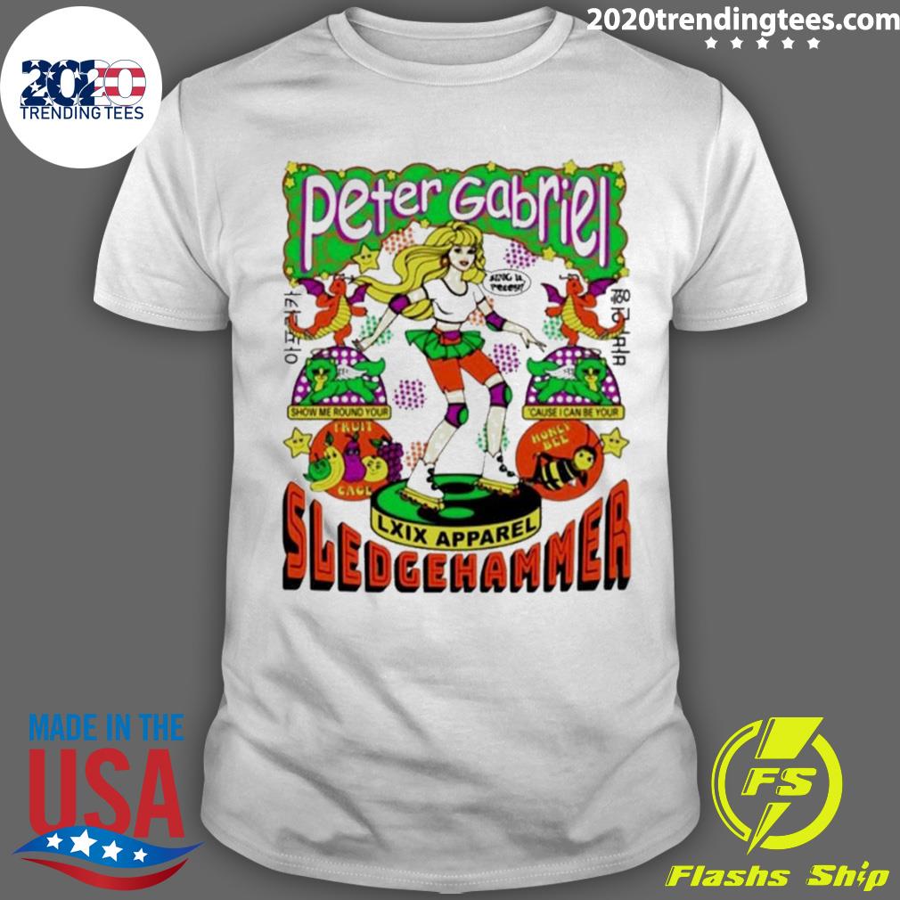 Official peter Gabriel Sledgehammer T-shirt
