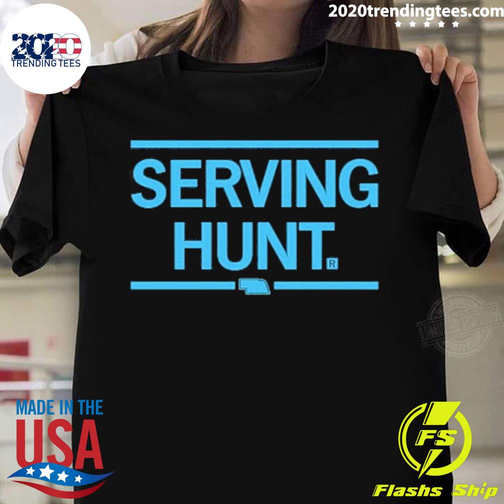 Official raygun serving hunt T-shirt