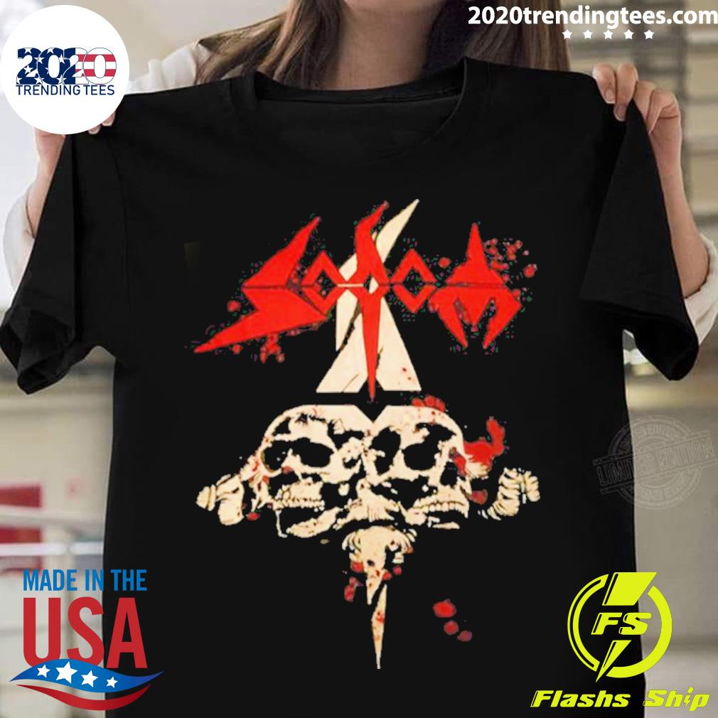 Official skull Art Sodom T-shirt