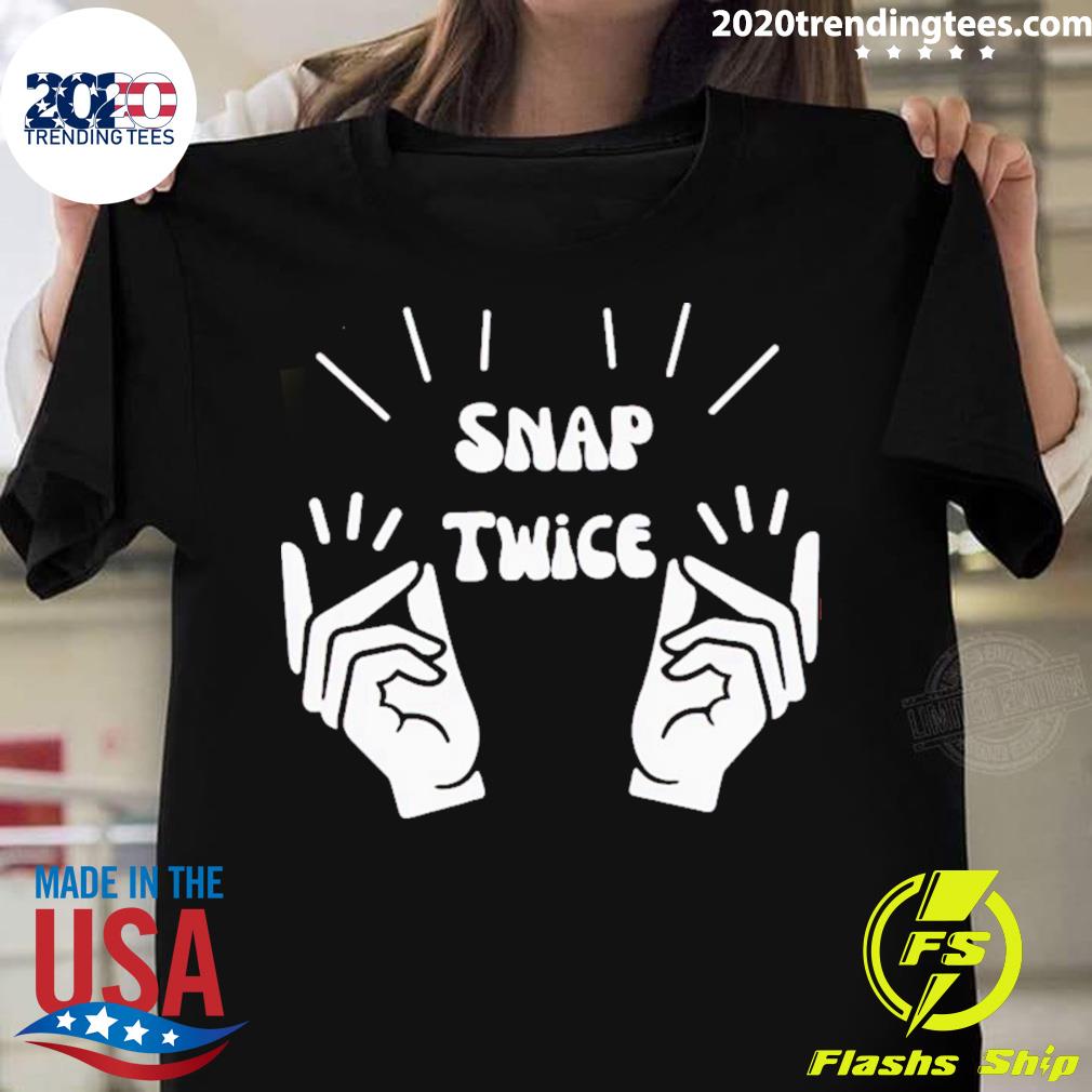 Official snap Twice T-shirt