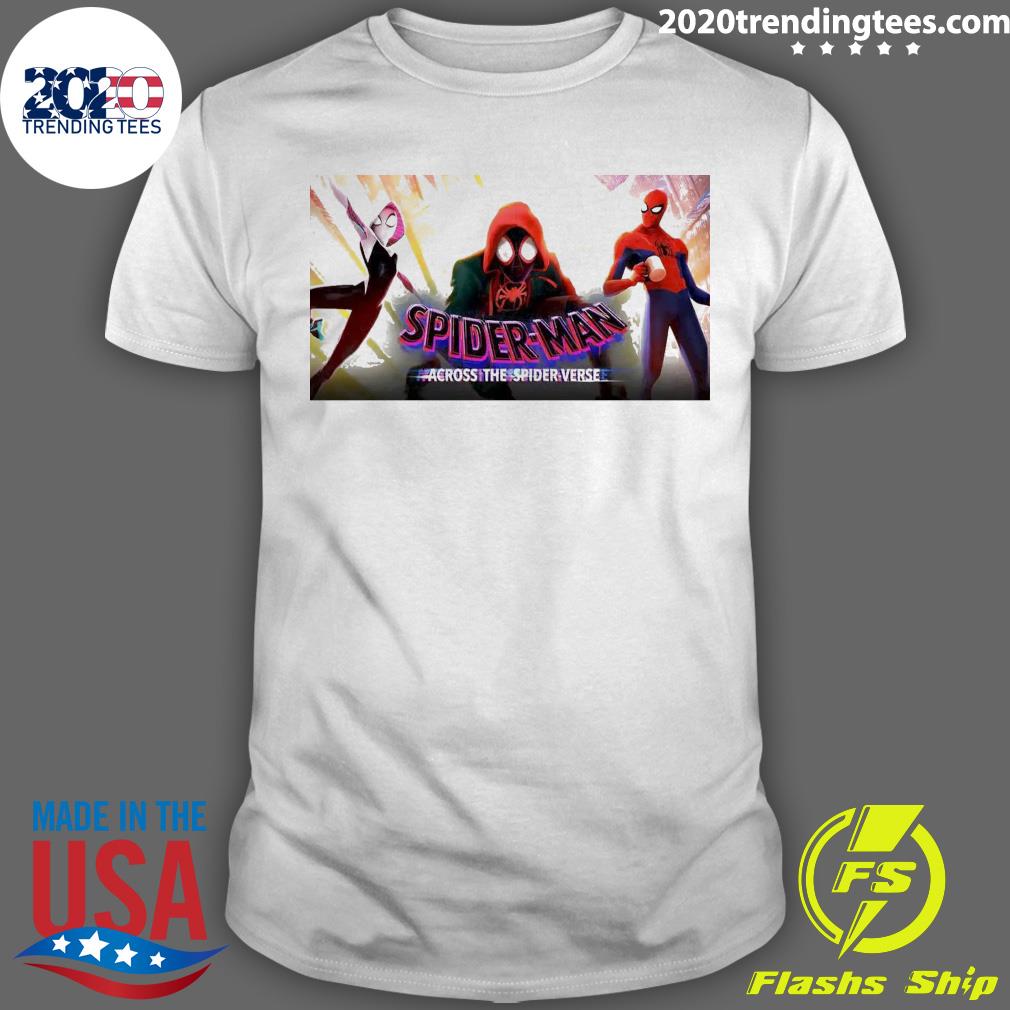 Official spider-Man Across the Spider-Verse T-shirt