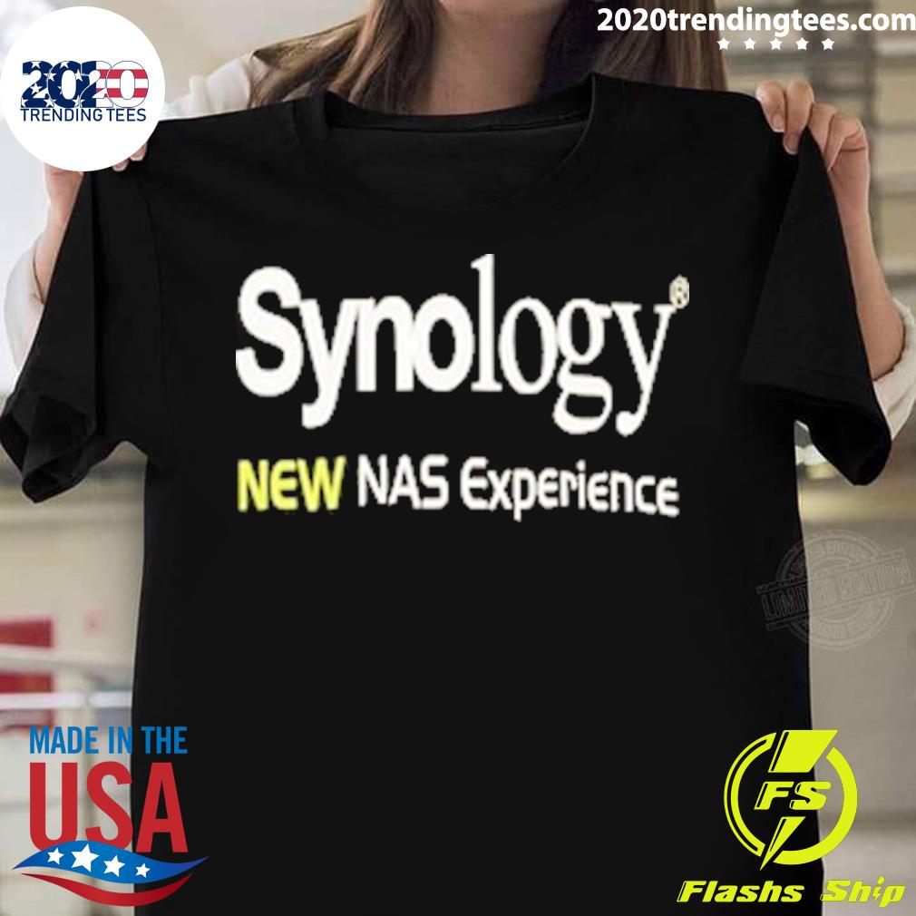 Official synology New Nas Experience T-shirt