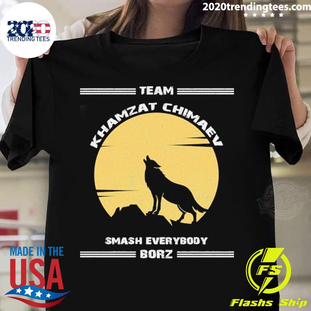 Official team Khamzat Wolf Chimaev Essential T-shirt