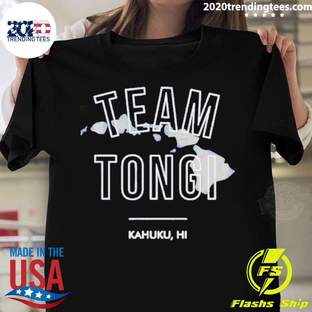 Official team Tongi Kahuku Hi T-shirt