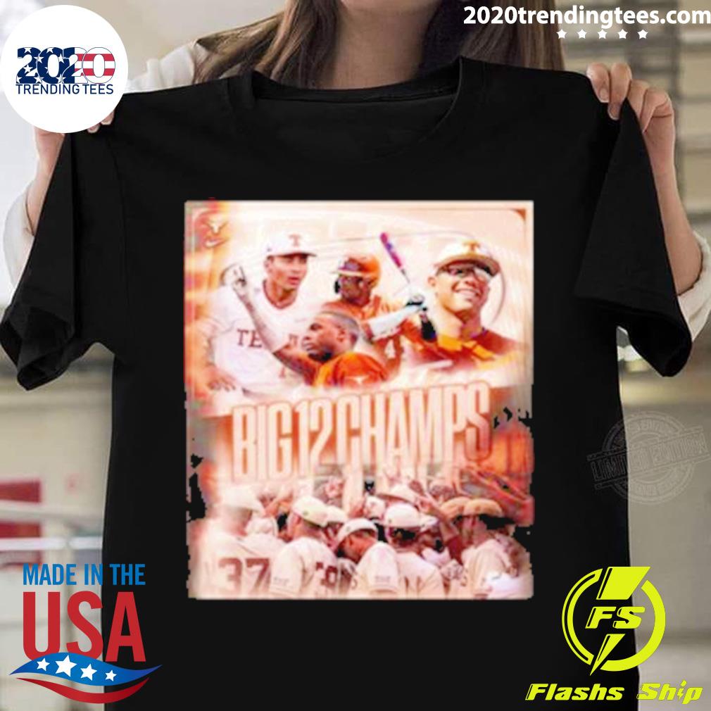 Official texas Baseball Are BIG 12 Champions Vintage T-shirt