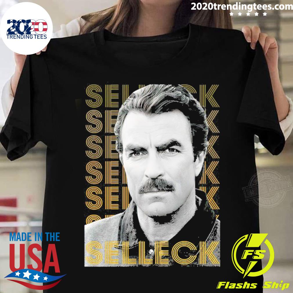 Official thomas William Selleck T-shirt