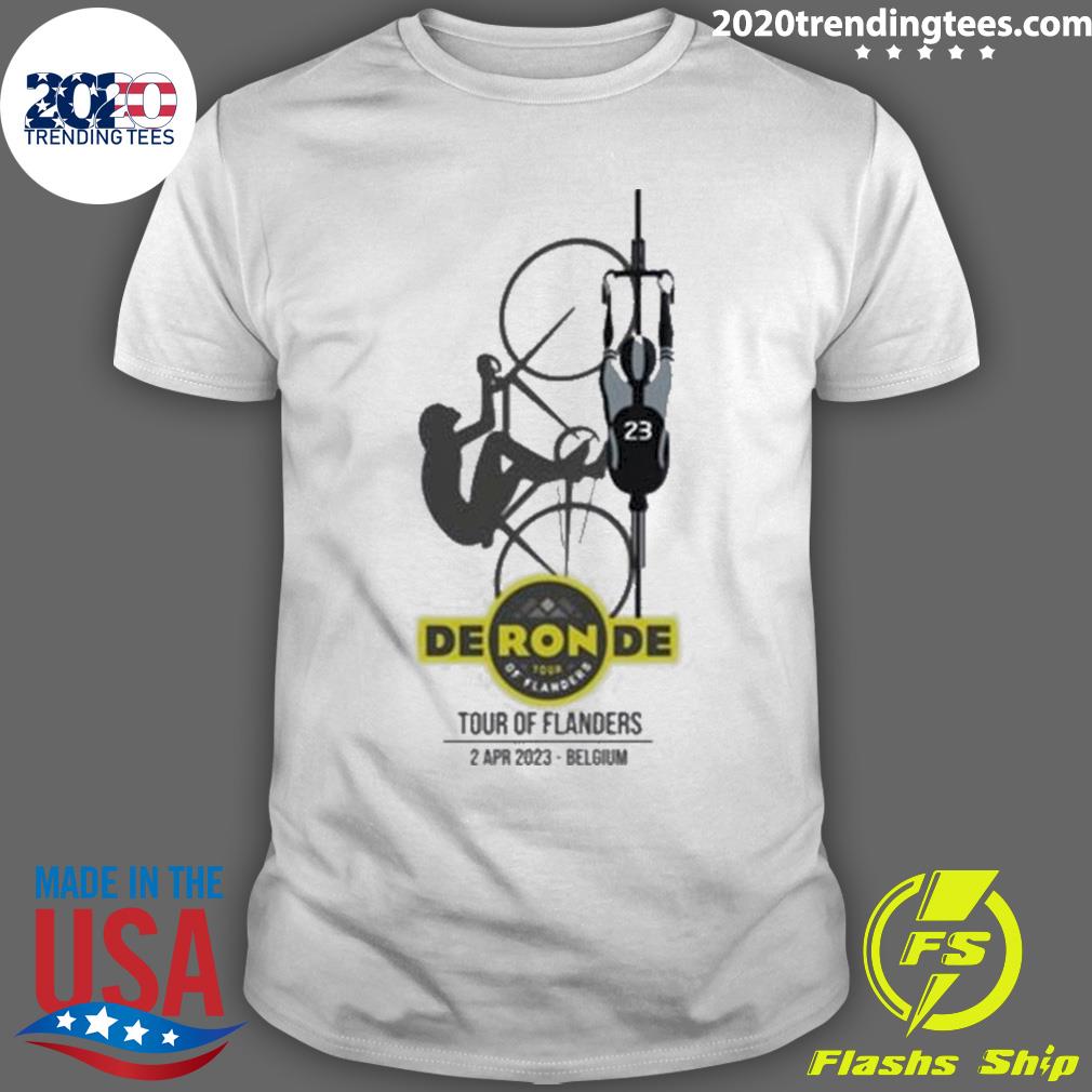 Official tour Of Flanders Road Cycling 2023 T-shirt