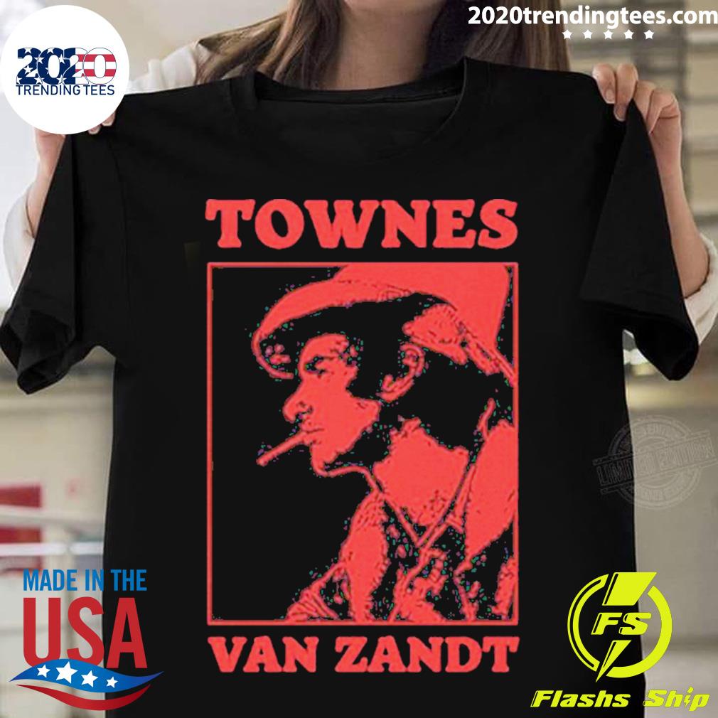 Official townes van zandt vintage T-shirt