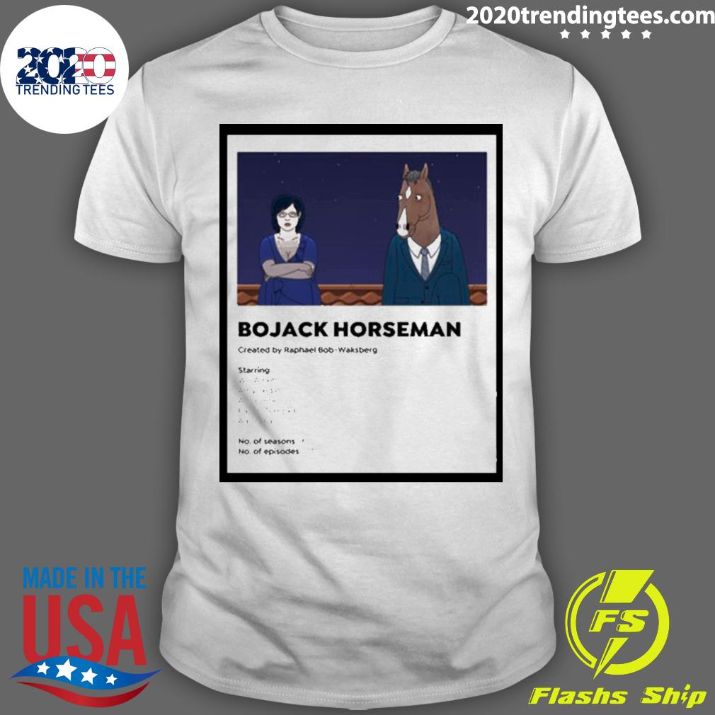 Official tv information bojack horseman T-shirt
