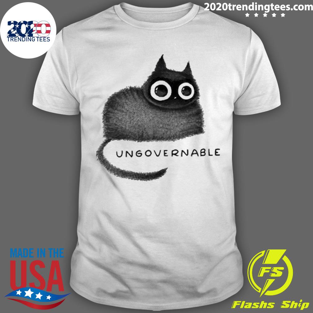 Official ungovernable Cat T-shirt