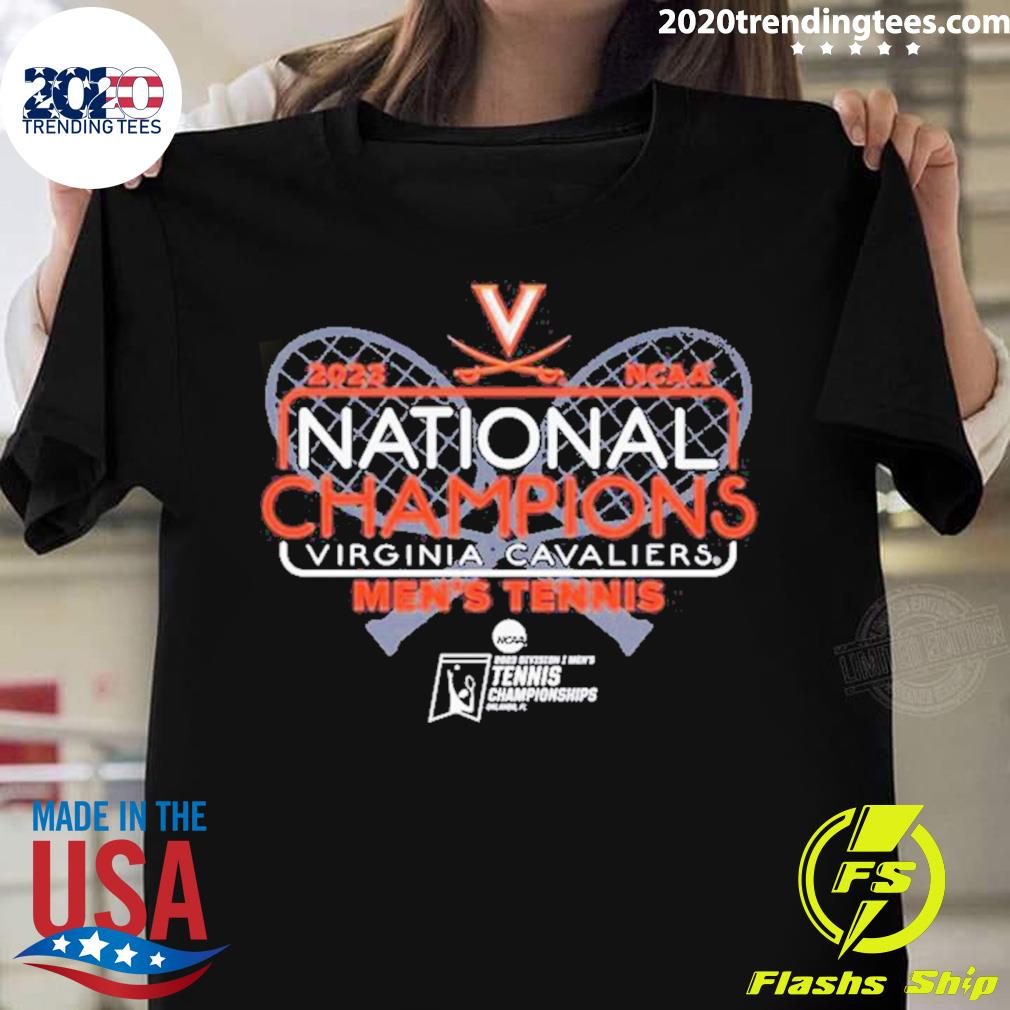 Official virginia Cavaliers 2023 Ncaa Men’s Tennis National Champions T-shirt
