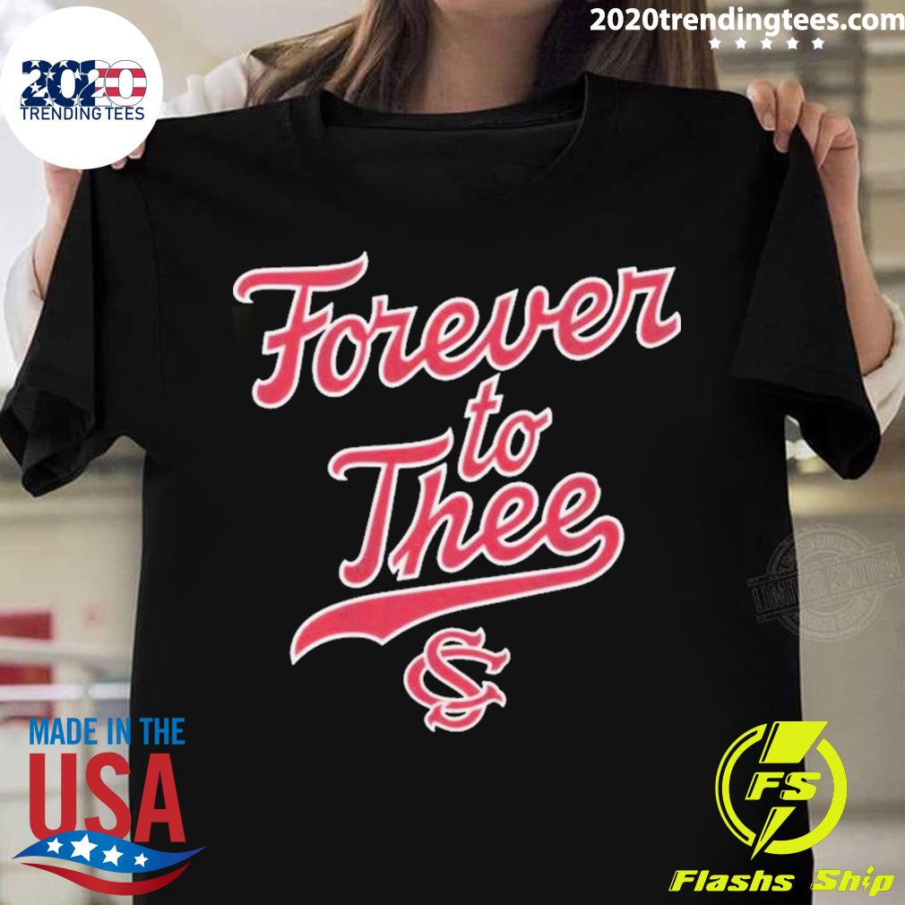 South Carolina Baseballforever To Thee T-shirt