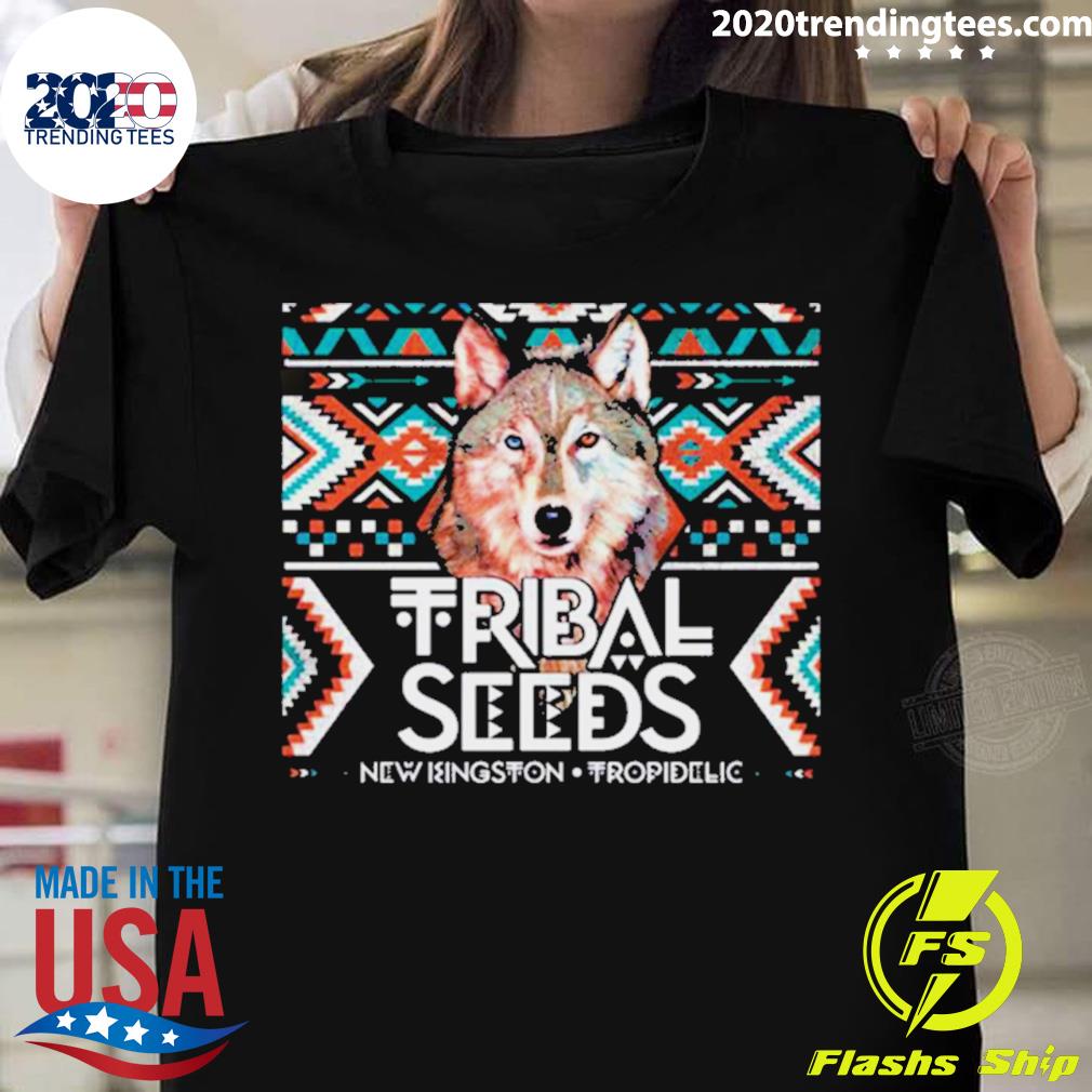 The Wolf Cover Tribal Seeds T-shirt