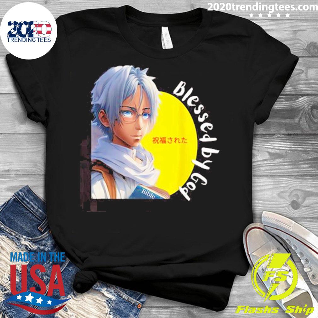 Official bless By God Anime Sun T-shirt - 2020 Trending Tees