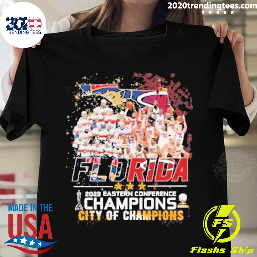 Florida 2023 Eastern Conference Champions City Of Champions Shirt