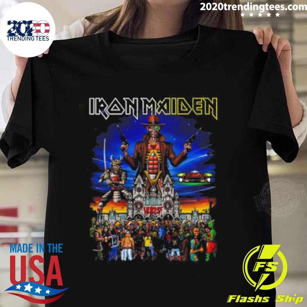 Official iron Maiden The Future Past 2023 Tour Hellfest Event T