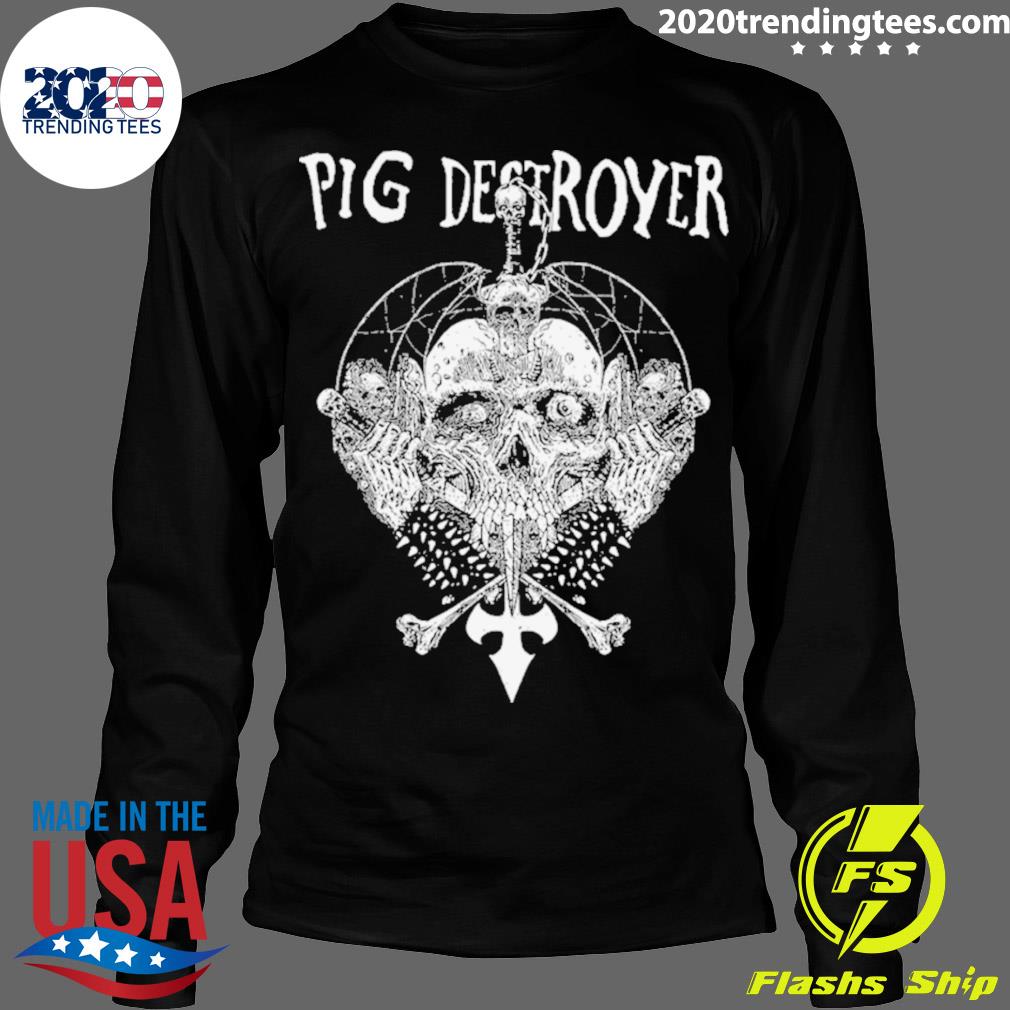 Pig Destroyer Tシャツ 2XL ブラック Vintage Pig Destroyer Metal Grindcore Black Graphic T Shirt