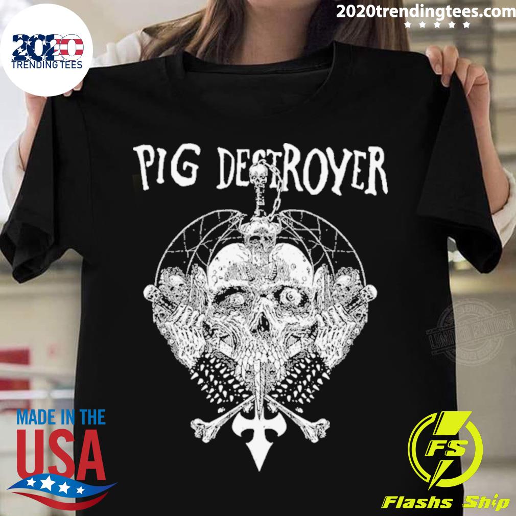 Pig Destroyer Tシャツ 2XL ブラック Shirts - Pig Destroyer
