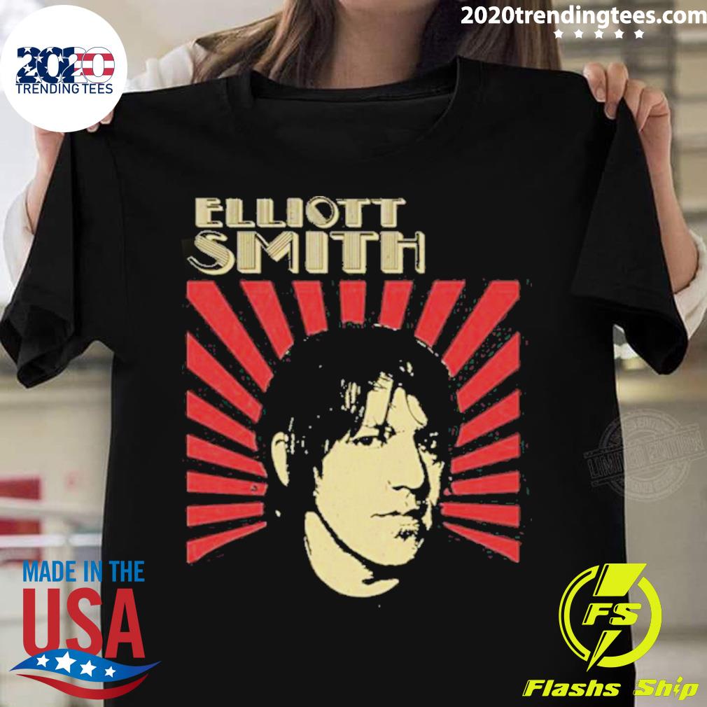 Elliott Smith Tシャツ Lサイズ Elliott Smith VTG black T-shirt short sleeve all sizes S to