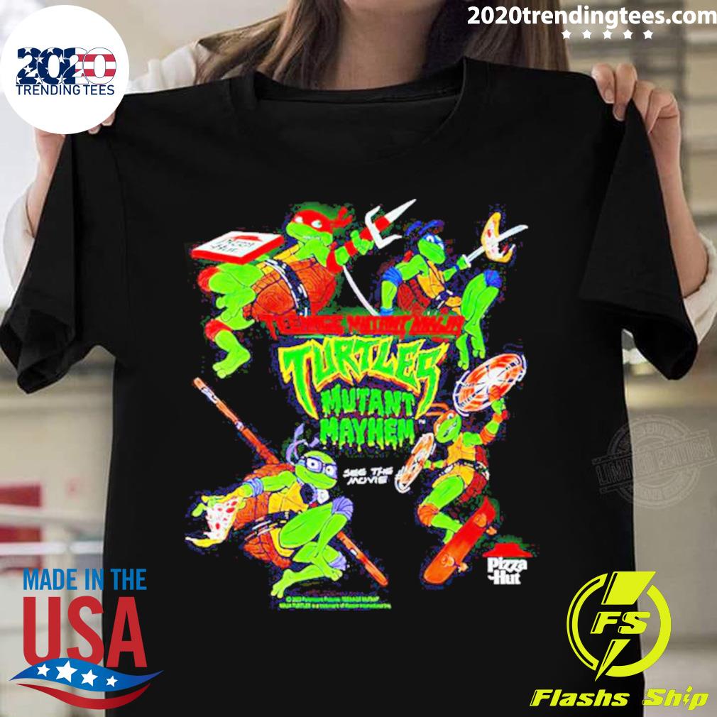 Pizza Hut Teenage Mutant Ninja Turtles Mutant Mayhem shirt t-shirt by To-Tee  Clothing - Issuu