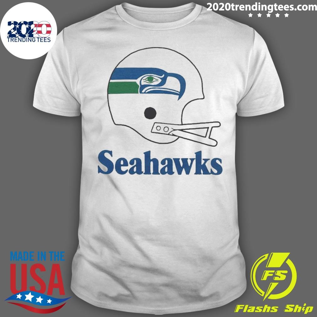 Vintage Seattle Seahawks Helmet T-Shirt