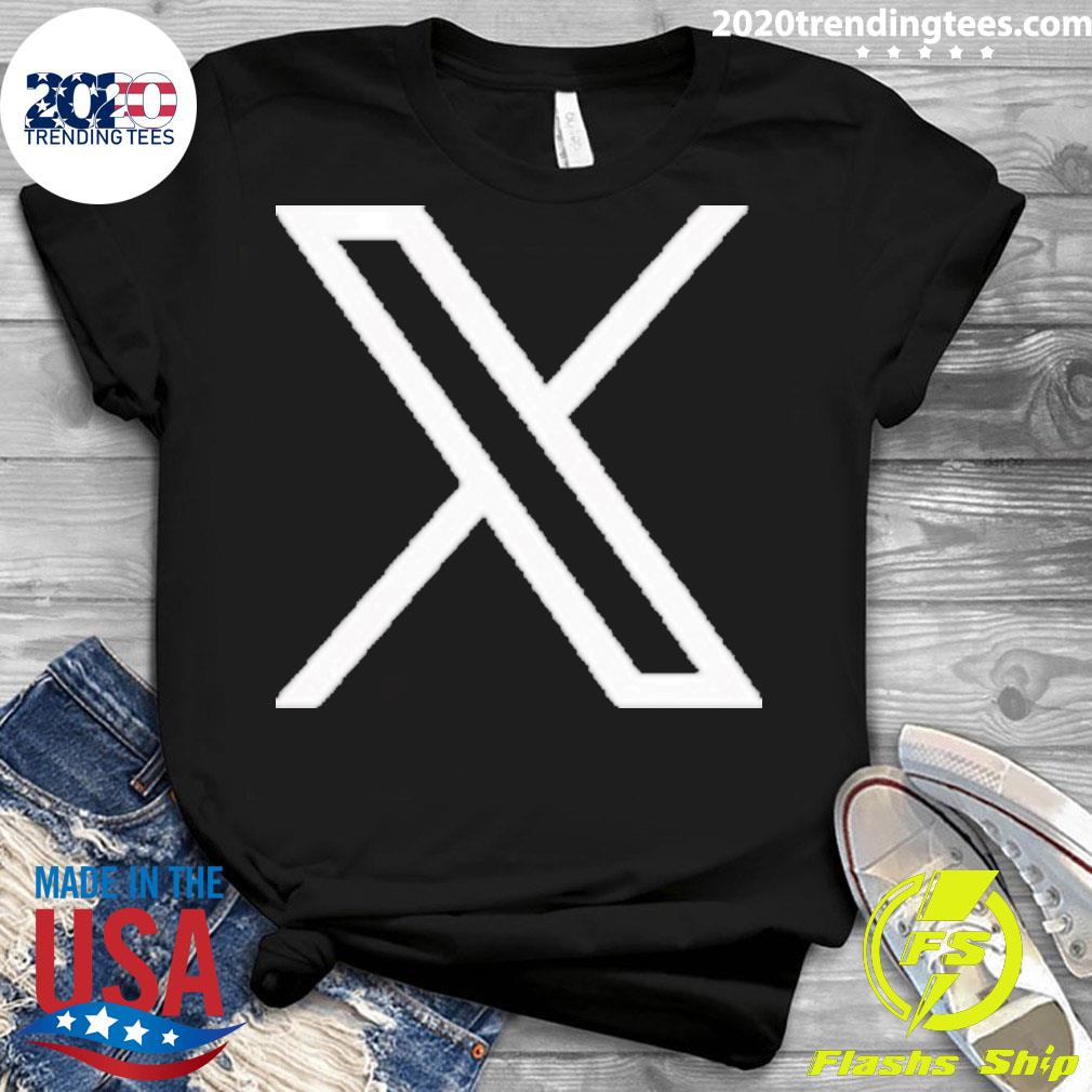 Official 2023 New Logo Twitter X T-shirt - 2020 Trending Tees