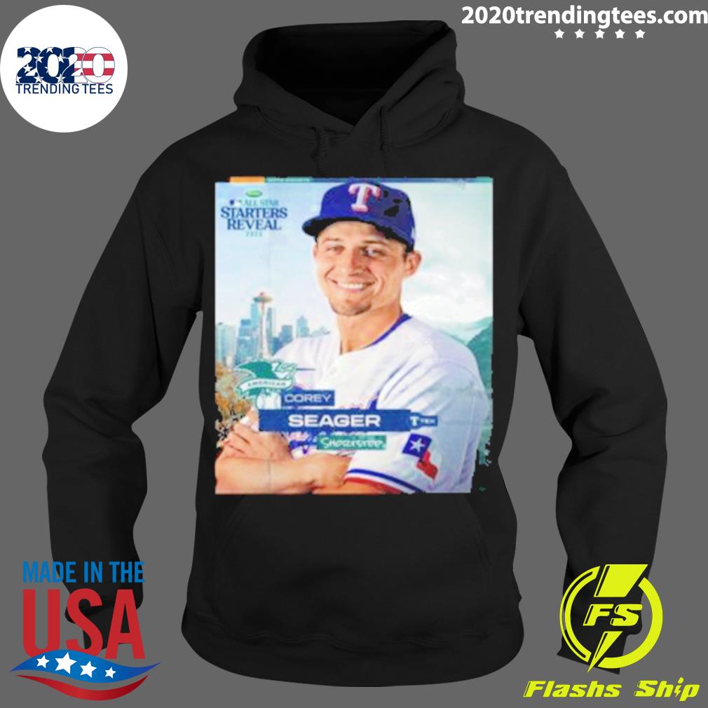 Official corey Seager Of American League In 2023 MLB All Star Starters  Reveal Vintage T-shirt - 2020 Trending Tees