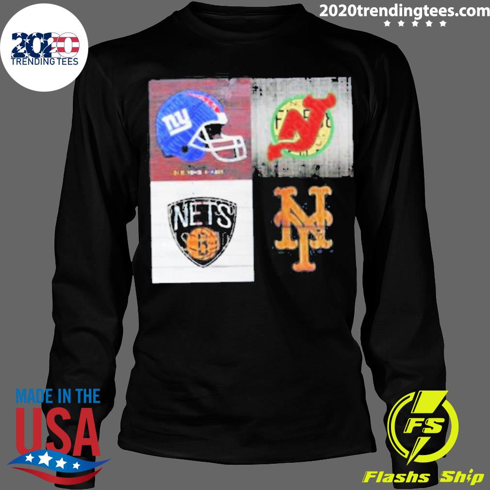 Official New York Sports Team License Plate Art Collage Giants