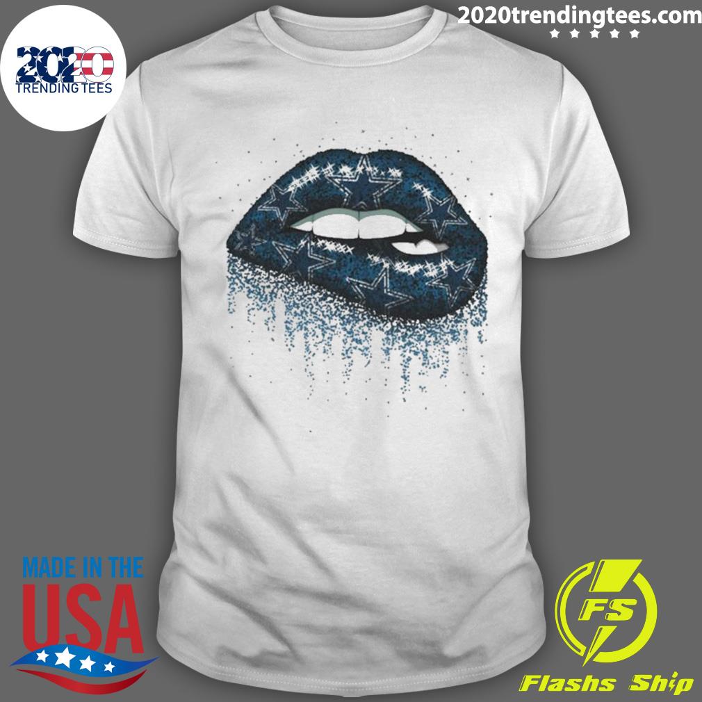 NFL Dallas Cowboys Lips Shirt - NVDTeeshirt