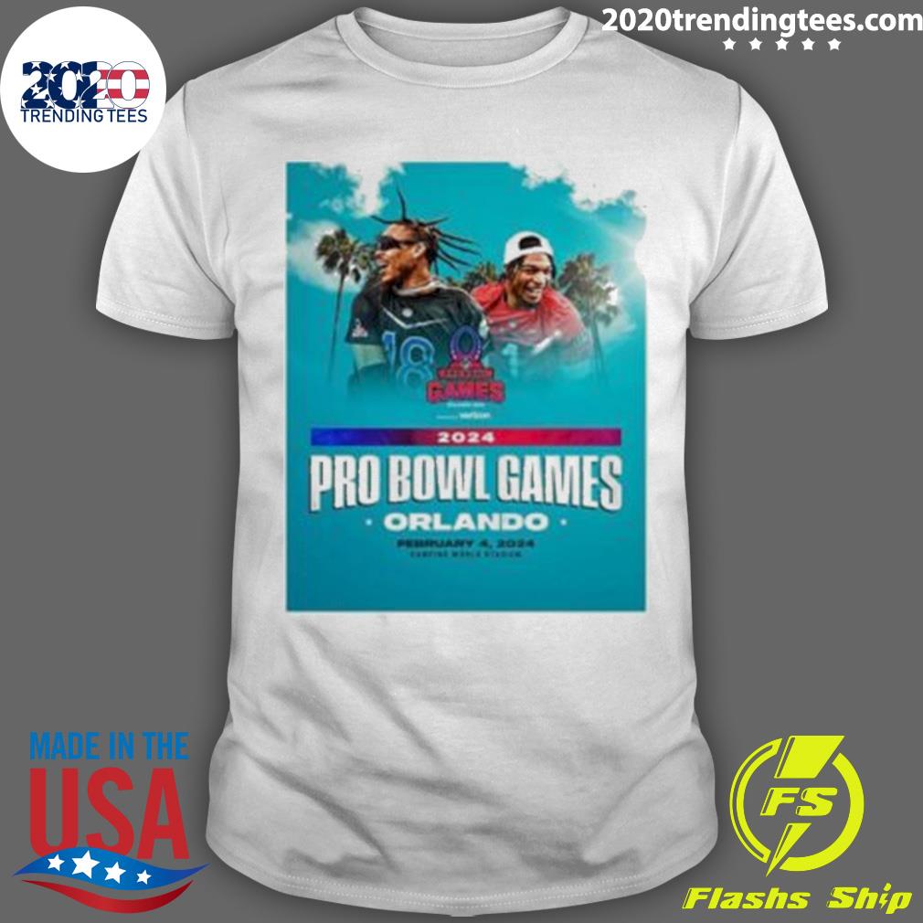 Coming Soon The 2024 Pro Bowl Games Are Heading To Orlando NFL T-Shirt -  Roostershirt