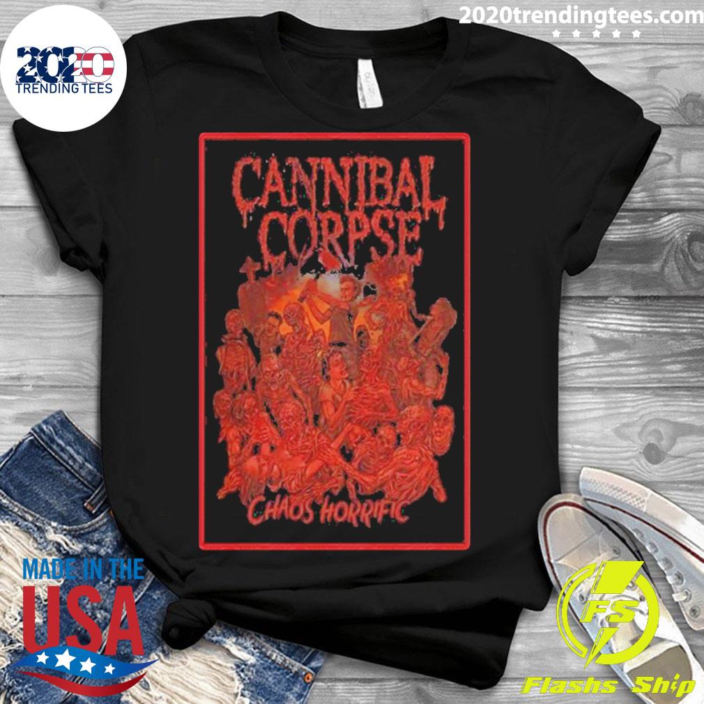 Official the Cannibal Corpse Chaos Horrific T-shirt - 2020