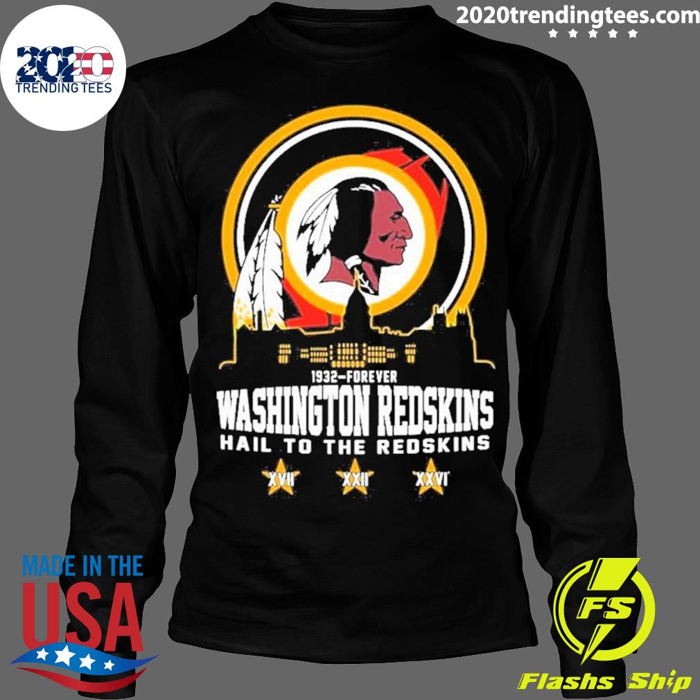 Official New Washington Redskins 1932-Forever Hail To The Redskins