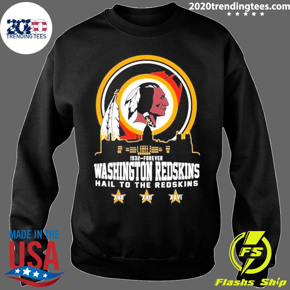 Official Washington Redskins 1932forever hail to the Redskins T