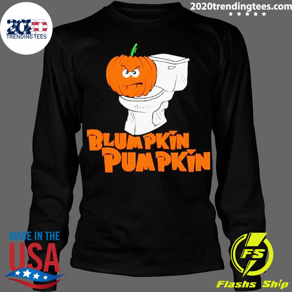 ★2024SS新作★RONRON★PUMPKIN PUFF T SHIRT Mens Orange Jack-O-Lantern Pumpkin Halloween Crew Neck T