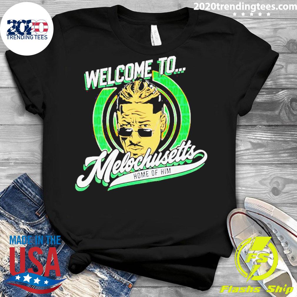 Official carmelo Hayes Welcome To Massachusetts Home Of Him T-shirt - 2020  Trending Tees