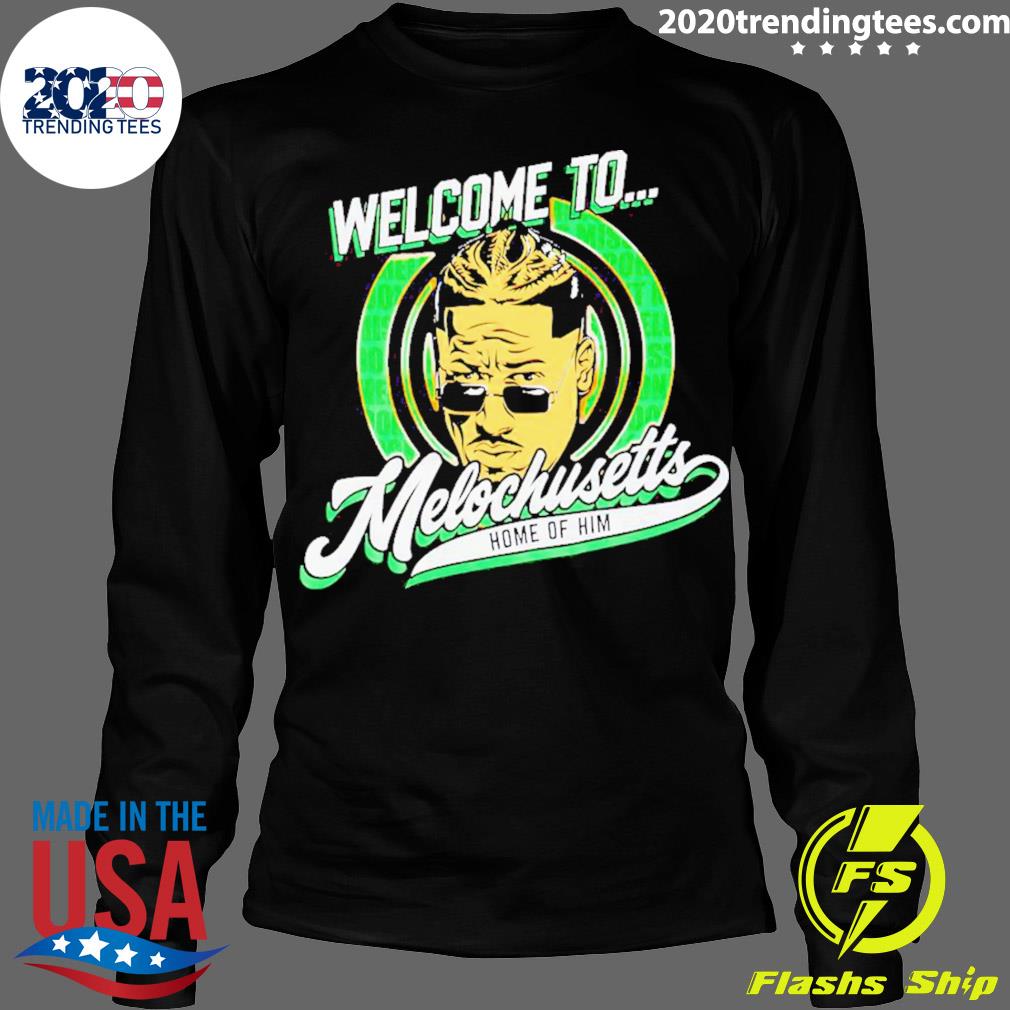 Official carmelo Hayes Welcome To Massachusetts Home Of Him T-shirt - 2020  Trending Tees