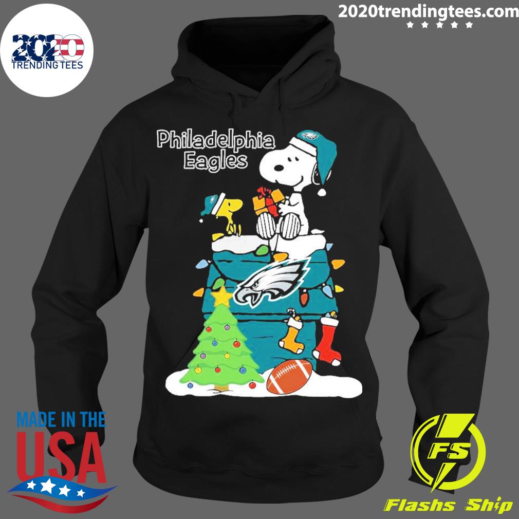 Official Snoopy The Peanuts Philadelphia Eagles Christmas Shirt