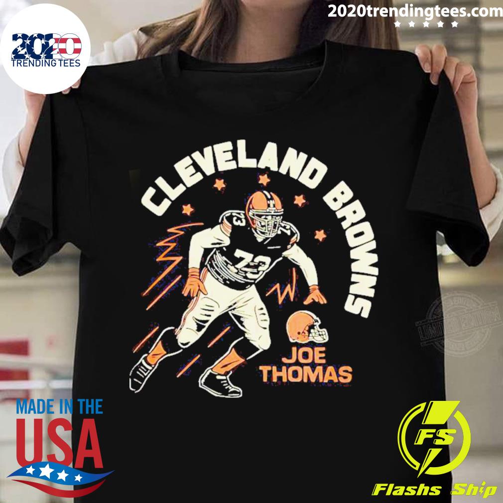 Official cleveland Browns Joe Thomas Run And Run 73 T-shirt - 2020