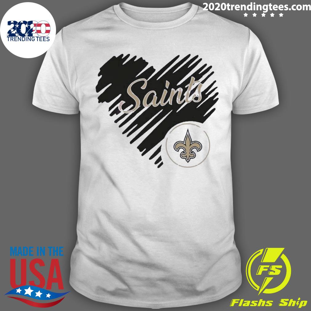 NEW ORLEANS SAINTS TEAM LOGO TEE