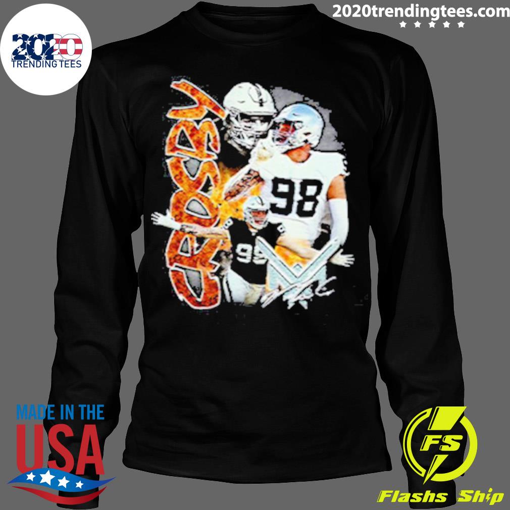 Official las Vegas Raiders Maxx Crosby 98 2023 Shirt, hoodie, sweater, long  sleeve and tank top