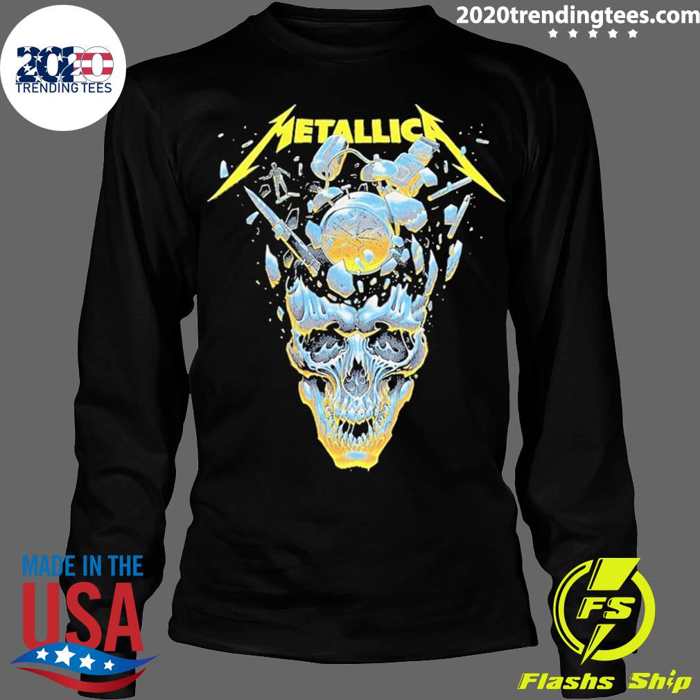 Official metallica Band Thrash Metal Tour 2023-2024 T-shirt
