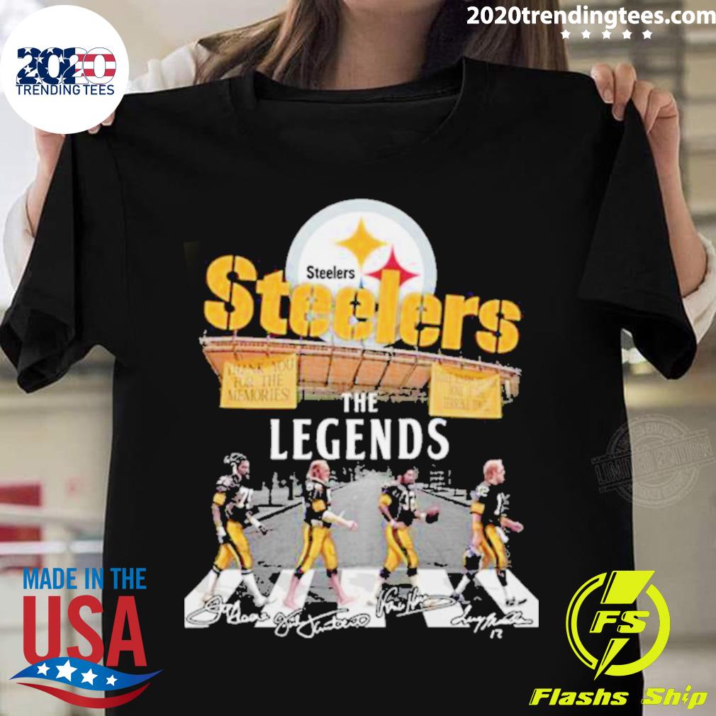 Pittsburgh Steelers The Legends Abbey Road Signatures Shirt