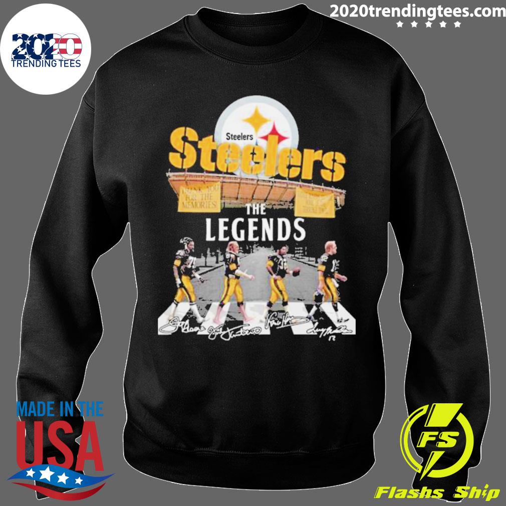 Funny Pittsburgh Steelers The Legends signatures shirt, hoodie, sweater,  long sleeve and tank top