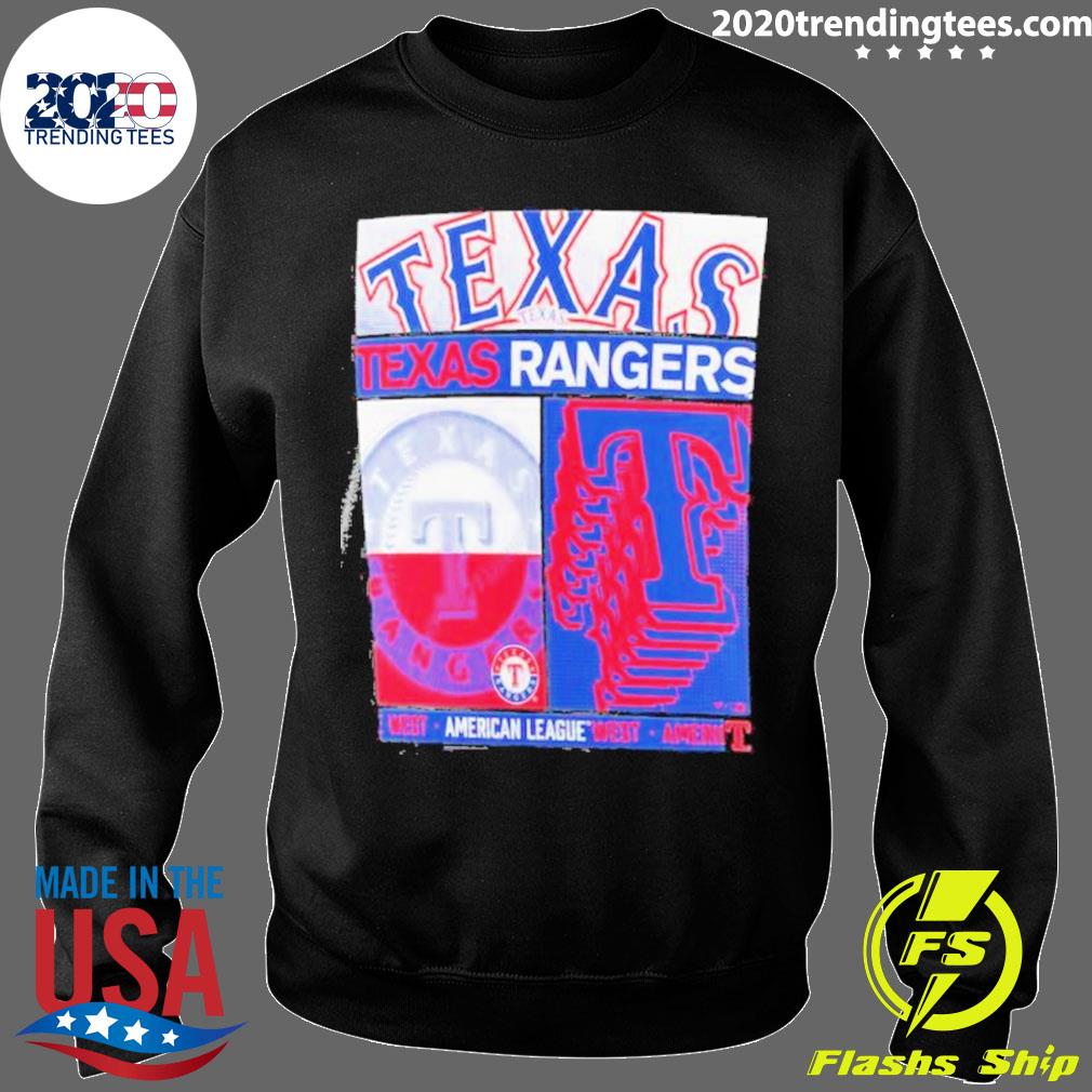 Texas Rangers Fanatics Branded In Good Graces Art Poster Design T